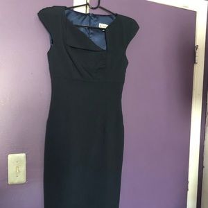 Ava & Aiden navy blue dress